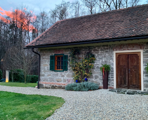 Landhaus Austria Steinhaus Winter