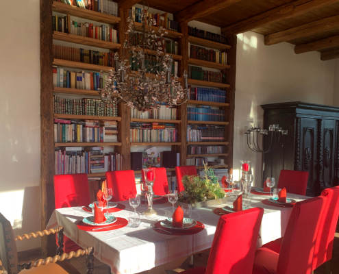 Landhaus Austria Winter Wohnbereich